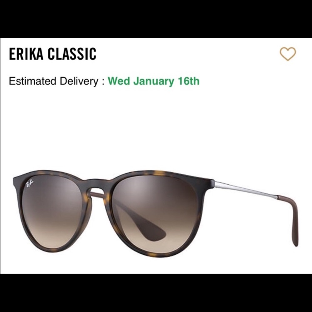 Ray Ban Erika Sunglasses like new